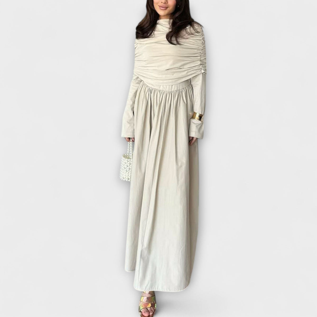 Jessica - Casual Pleated Dress