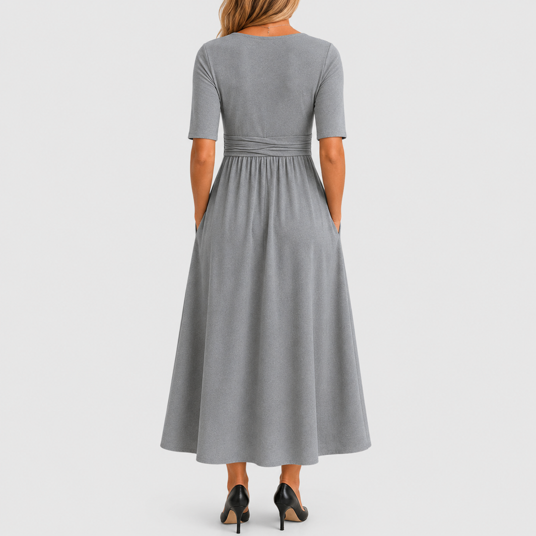 Elira | Crossover Elegance Dress