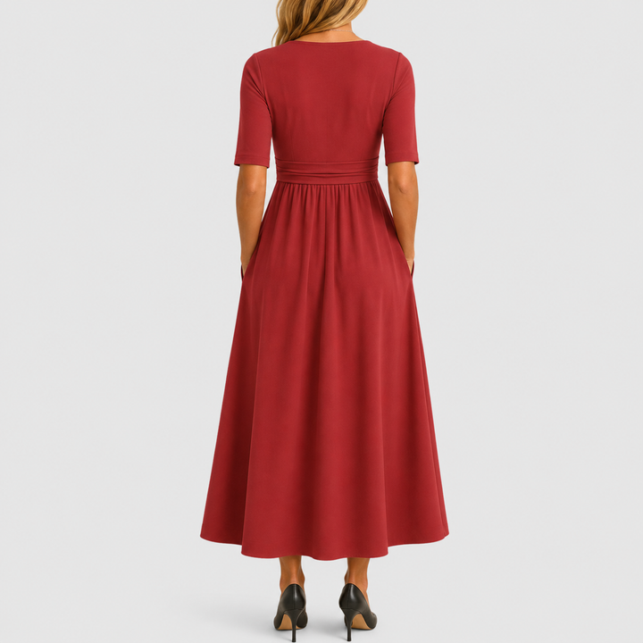 Elira | Crossover Elegance Dress